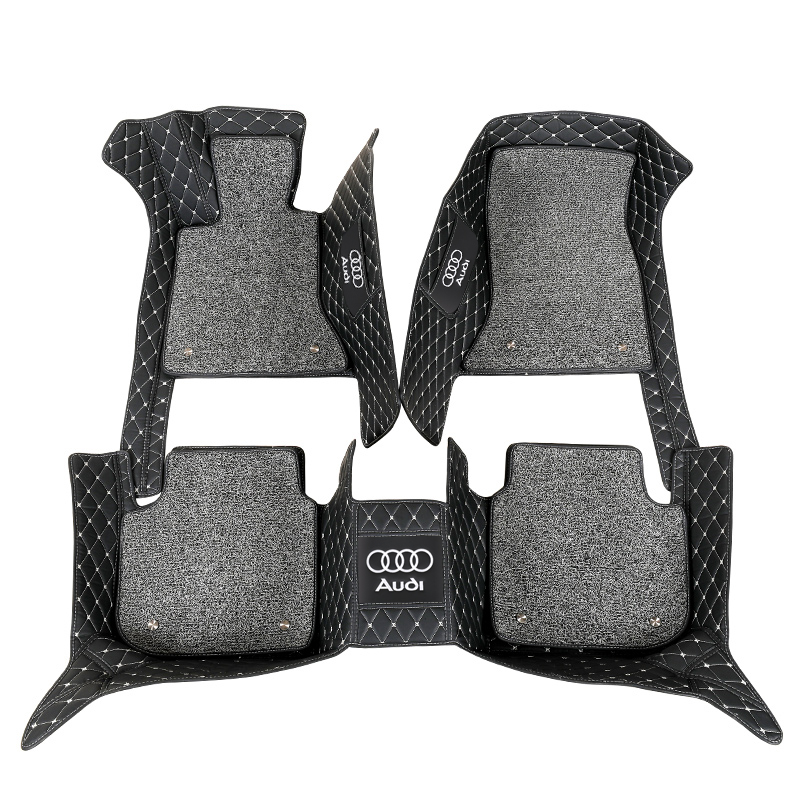 奥迪2019款A4L A6L A3 Q3 Q5L Q7 Q2L A8a5全包围丝圈汽车脚垫