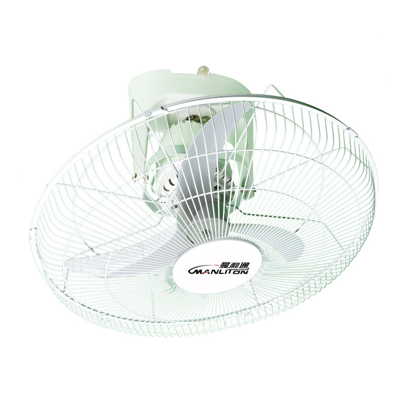 楼顶扇16寸18寸电风扇家用大吊扇工厂工业宿舍学校工程摇头吸顶扇