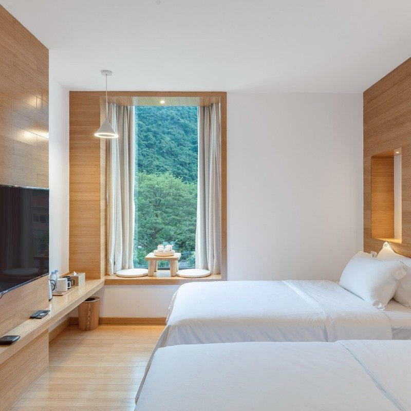 免漆木饰面板科技木科定kd板电视背景白橡黑胡桃涂装板饰面胶合板