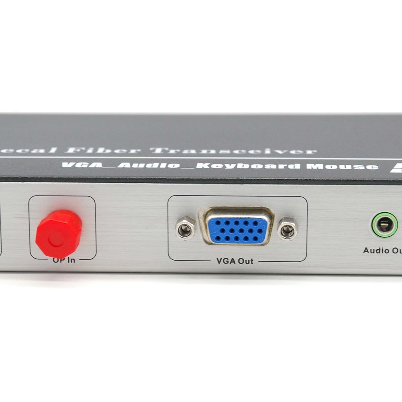 KVM高清光端机 VGA带USB/键盘/鼠标/音频KVM光纤延长器 VGA光端机