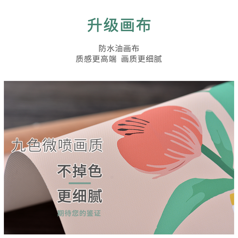 梵高艺术油画布艺挂画电表箱遮挡画墙面装饰挂布背景布墙布免打孔图片