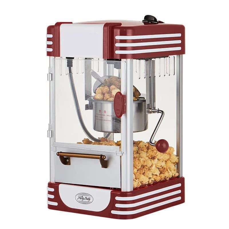 爆米花机家用小型全自动商用摆摊用迷你膨化机传统新老式玉米专用