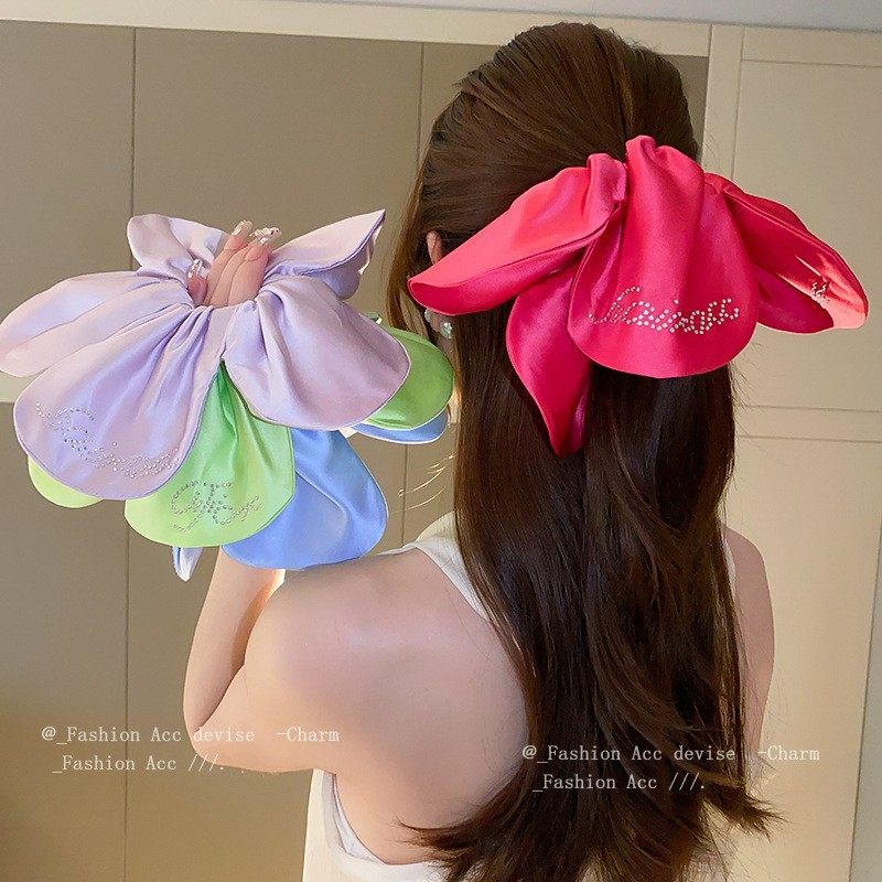 韩国时尚碎花蝴蝶结大肠发圈个性百搭新款发绳气质文艺范发饰,童装/婴儿装/亲子装,发饰,淘宝优惠券,粉丝福利购,淘宝优惠卷