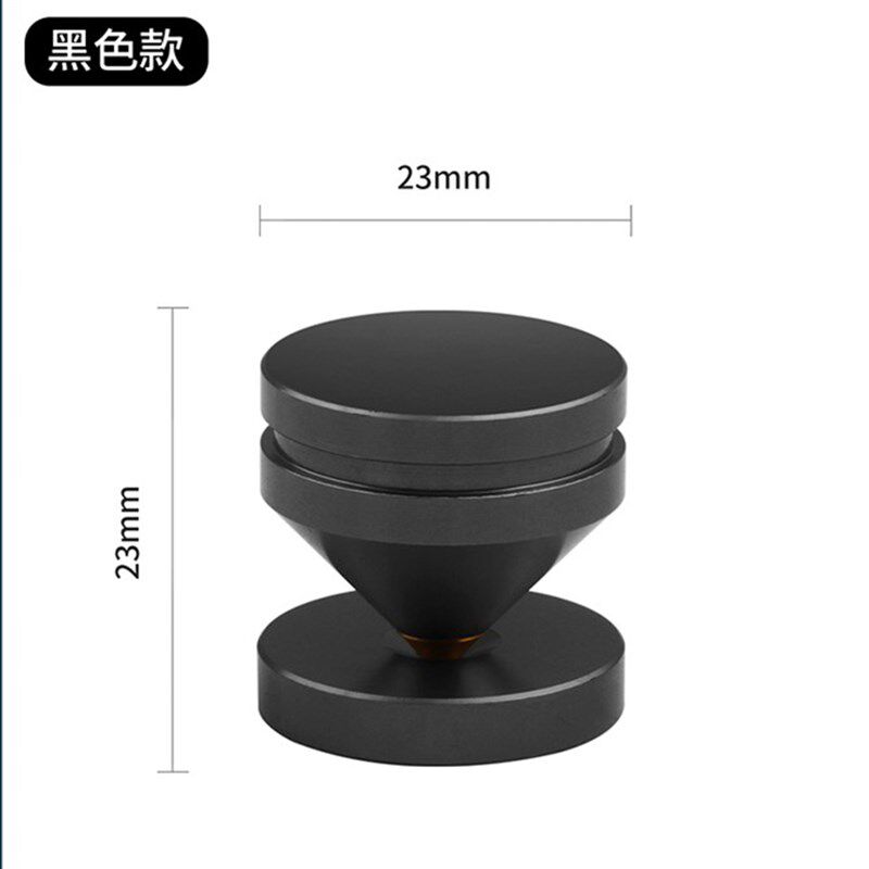 音响减震脚钉高品质铝合金音箱CD机柜功放低音炮防滑脚垫送双面贴