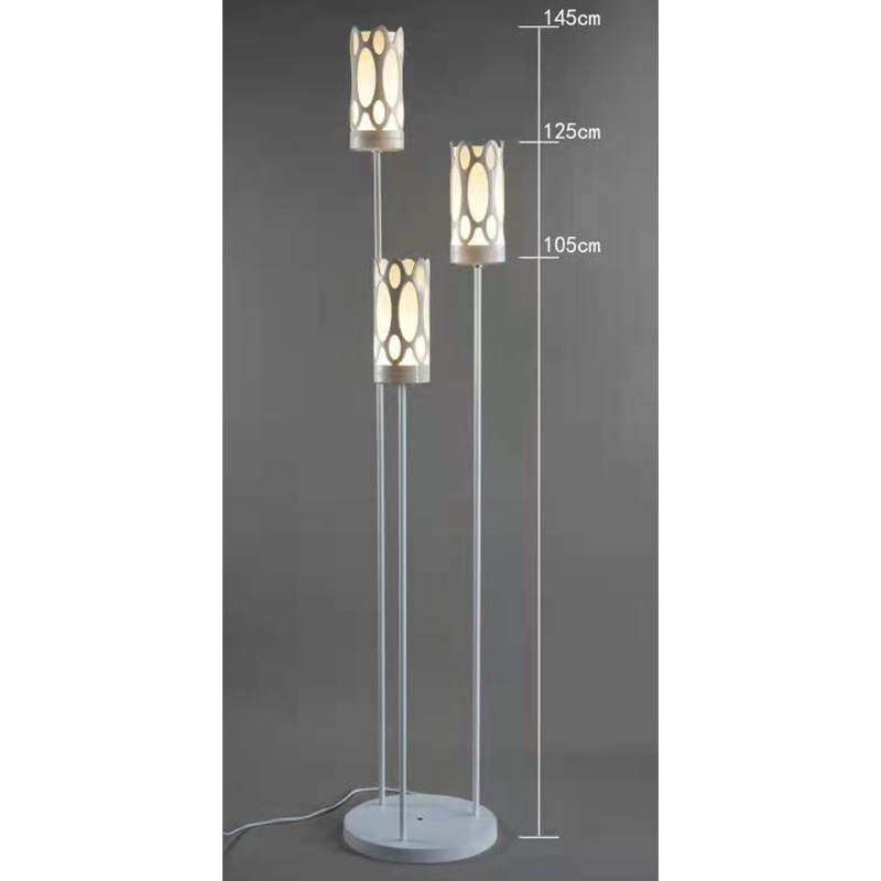 新款婚庆道具铁艺发光直筒网纹路引灯婚礼舞台活动装饰橱窗灯具