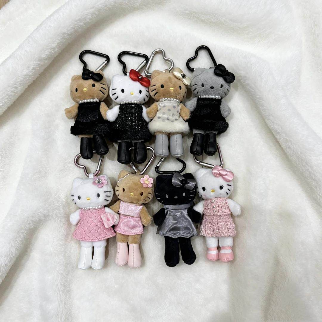 【日本限定】mini长腿HelloKitty正品三丽鸥NIC天使恶魔包挂件