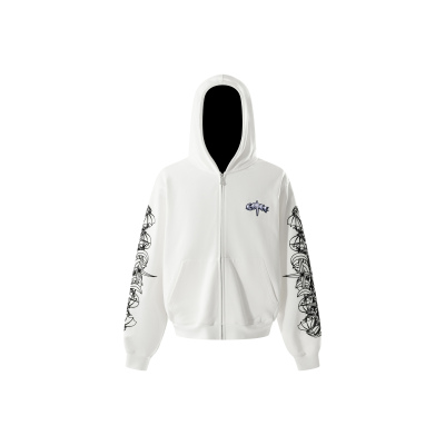 TBHNP曙光辉月星辉logo植绒卫衣