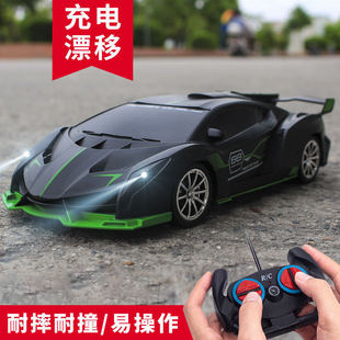 18四通遥控车无线高速漂移赛车儿童电动玩具车模型