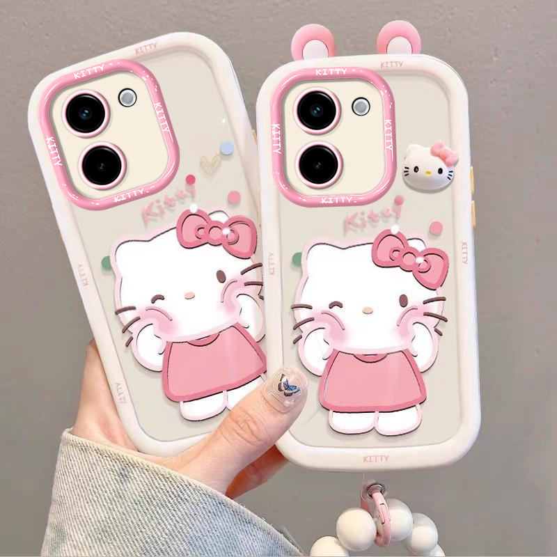 适用vivo新款高级感带手链保护套