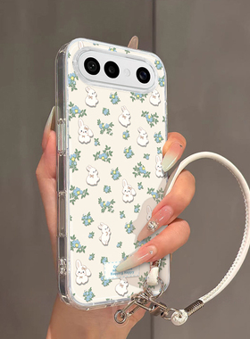 适用vivoS50Promini手机壳女款S30碎花兔子S20可爱卡通S19个性创意S18保护套新款s17大孔防摔s16不包镜头s15