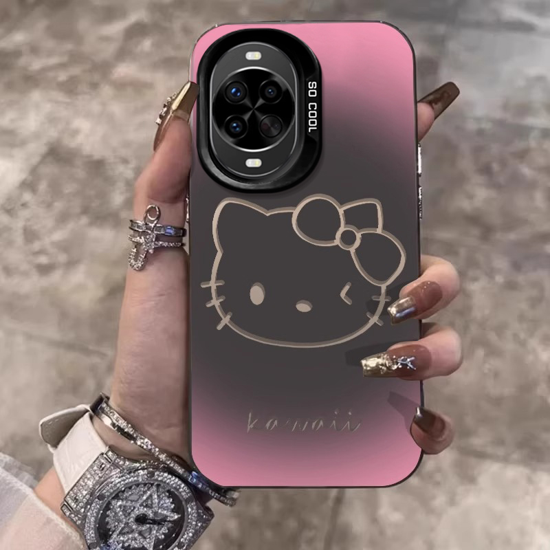 凯蒂猫适用华为nova14手机壳14ultra全包防摔13Pro大孔外壳12/11高级感10se小众9Pro创意8por少女心7se不撞壳
