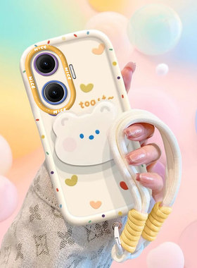 适用红米Turbo4Pro手机壳k80爱心泡泡k70高级感k60支架挂绳k50全包防摔k40女新款小米note14Pro+时尚13爆款12