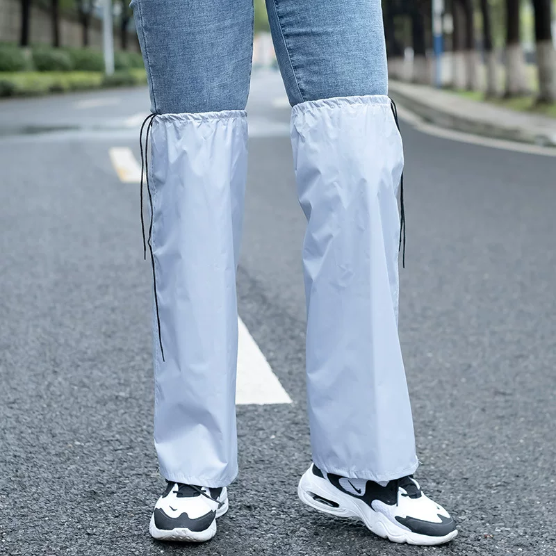 防雨裤腿套加长下半身雨衣护腿套