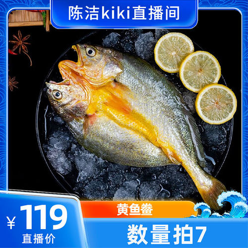 【k姐推荐】数量拍7！！宁德霞浦黄鱼鲞急冻保鲜冰鲜海鱼肉嫩鲜香