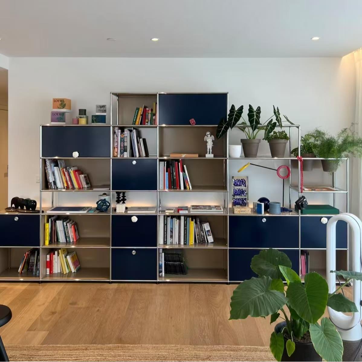 USM柜中古设计师展示柜书柜酒柜客厅卧室家用模块化组合定制柜子