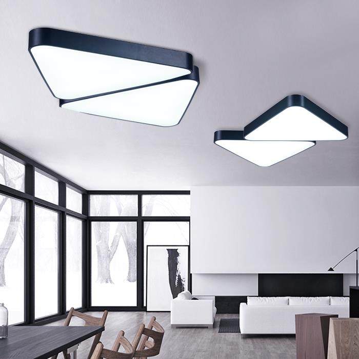 六角形Led吊灯办公室y形灯网吧几何三角形办公室前台商业大厦吸顶