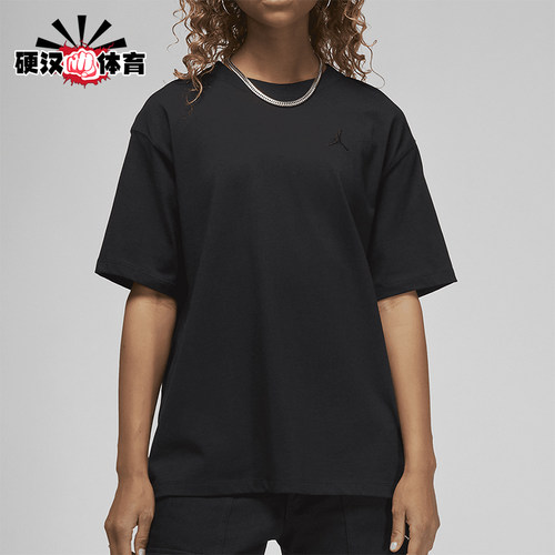 Nike/耐克正品女士徽标宽松运动短袖落肩运动经典袖T恤FN4500-010