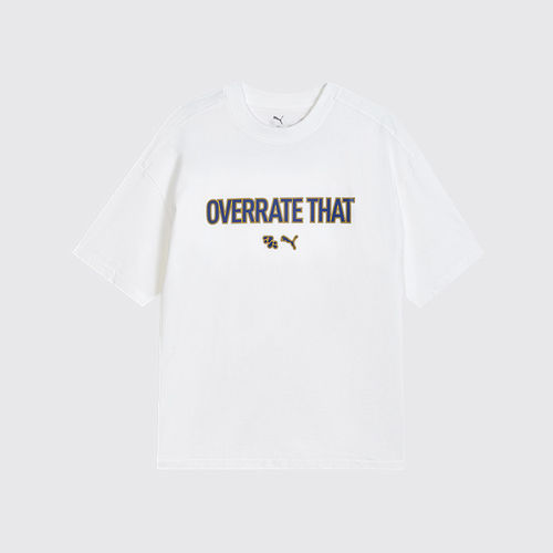 PUMA彪马正品男款SS25OVERRATE THAT圆领宽松短袖T恤638570-01