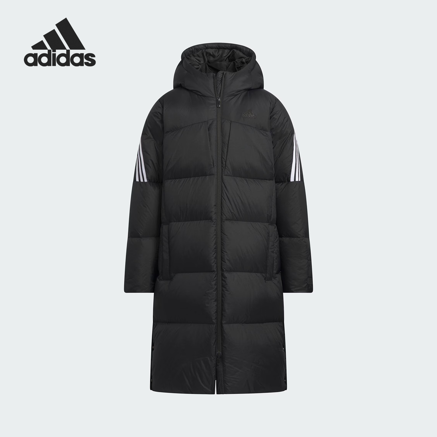 Adidas/阿迪达斯正品新款儿童经典防泼水保暖羽绒服JI6239
