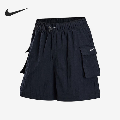 Nike/耐克正品2025夏季款女士梭织宽松大口袋短裤IF0611-010