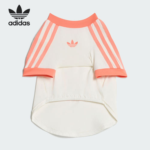 Adidas阿迪达斯正品Originals宠物凉感撞色条纹短袖T恤LD6334