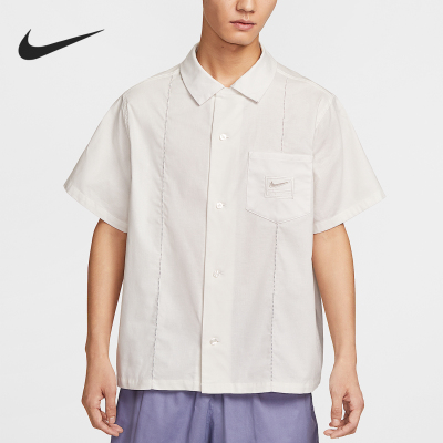 Nike/耐克正品Sportswear男女翻领宽松透气短袖IH8663-030