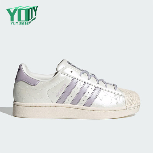 Adidas/阿迪达斯正品三叶草女士休闲运动耐磨贝壳头板鞋JR6984
