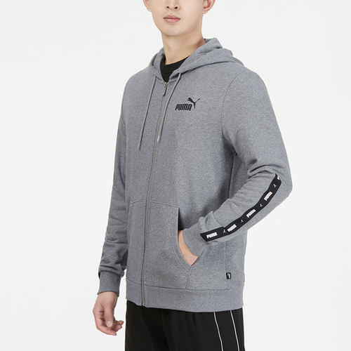 Puma/彪马正品休闲男子时尚宽松连帽运动夹克外套 849555-03