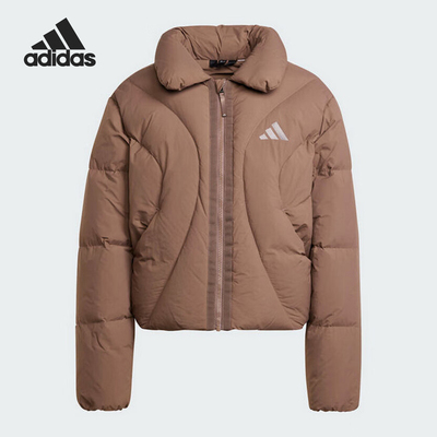 Adidas/阿迪达斯正品2024新款女士保暖修身短款羽绒服JG5932