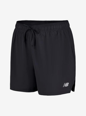 New Balance/NB正品夏季新款男子速干跑步训练运动短裤MS41286-BK