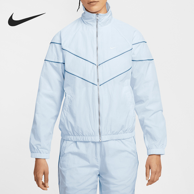 Nike/耐克正品Windrunner女士宽松防晒梭织夹克FV6305-423
