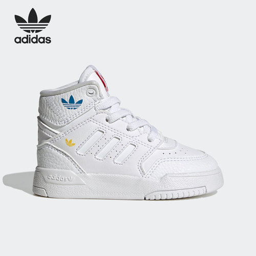 Adidas/阿迪达斯正品三叶草DROP STEP EL I 婴童板鞋HP7796