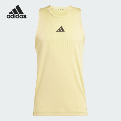 Adidas/阿迪达斯正品AIRCHILL TANK男士透气健身背心JE5748