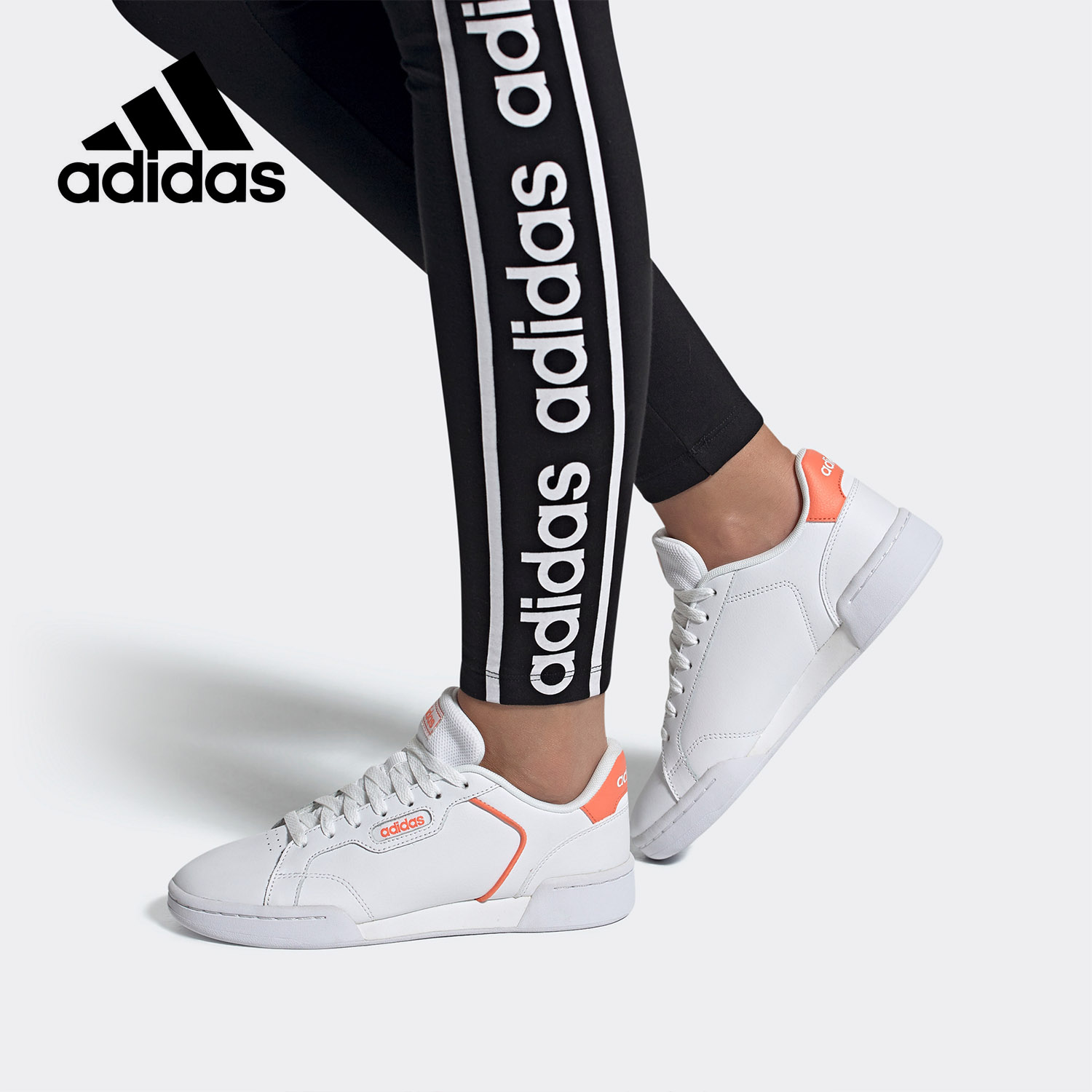 Adidas/阿迪达斯正品 Neo 19秋季新品 女子运动休闲板鞋 EH2026