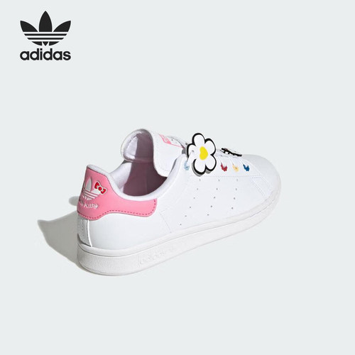 Adidas/阿迪达斯正品三叶草女士轻便经典可爱休闲板鞋ID7230