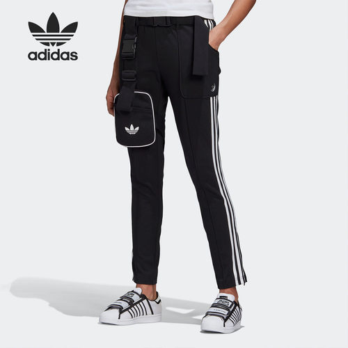 Adidas/阿迪达斯正品当季新款女子运动休闲针织长裤 GL6124