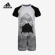 BOYS婴童休闲运动套装 Adidas CF7423 SSET FUN 阿迪达斯正品