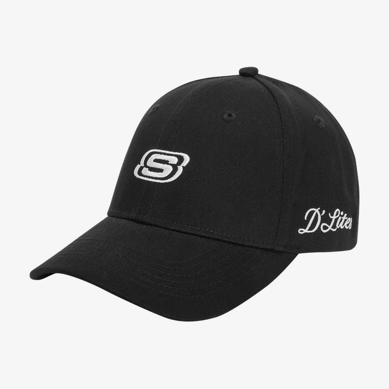 Skechers/斯凯奇正品男女同款时尚字母刺绣运动休闲棒球帽