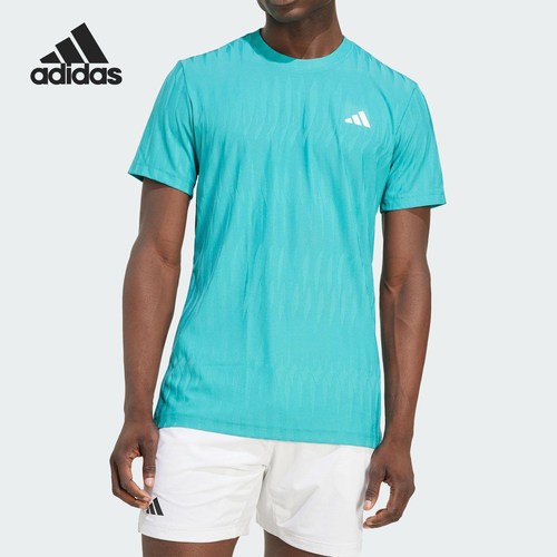 Adidas/阿迪达斯正品T-SHIRT男士足球运动透气圆领短袖JW9851