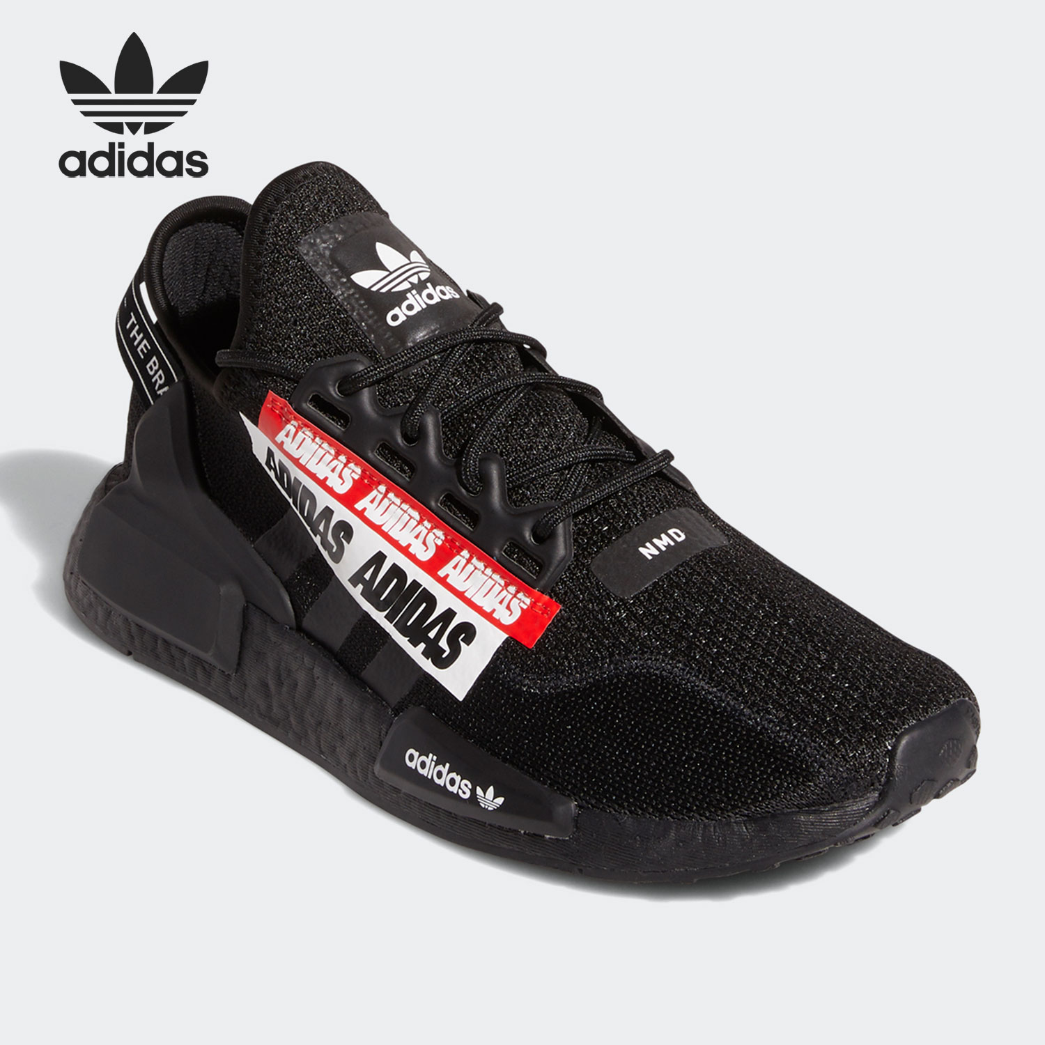 Adidas/阿迪达斯正品 三叶草NMD_R1.V2 男女休闲运动鞋H01589