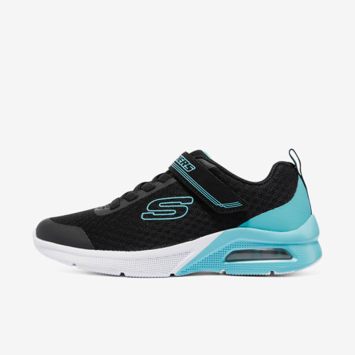 Skechers/斯凯奇正品大童运动透气低帮系带气垫休闲鞋302343L-BLK