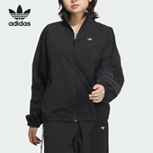 Adidas 阿迪达斯正品 三叶草女士梭织运动夹克外套JD6385