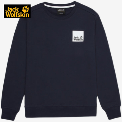 Jackwolfskin狼爪卫衣男款21春夏新品户外休闲长袖套头衫 5721011