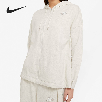Nike/耐克正品新款SPORTSWEAR 女子休闲舒适连帽衫外套CZ8360-141