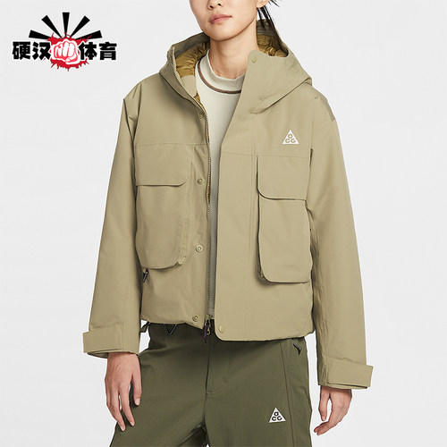 Nike/耐克正品2025冬季款女士运动连帽梭织休闲外套FV7328-276
