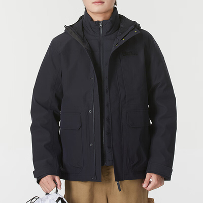 Jack wolfskin/狼爪正品羽绒男士三合一冲锋衣5121332-C0413