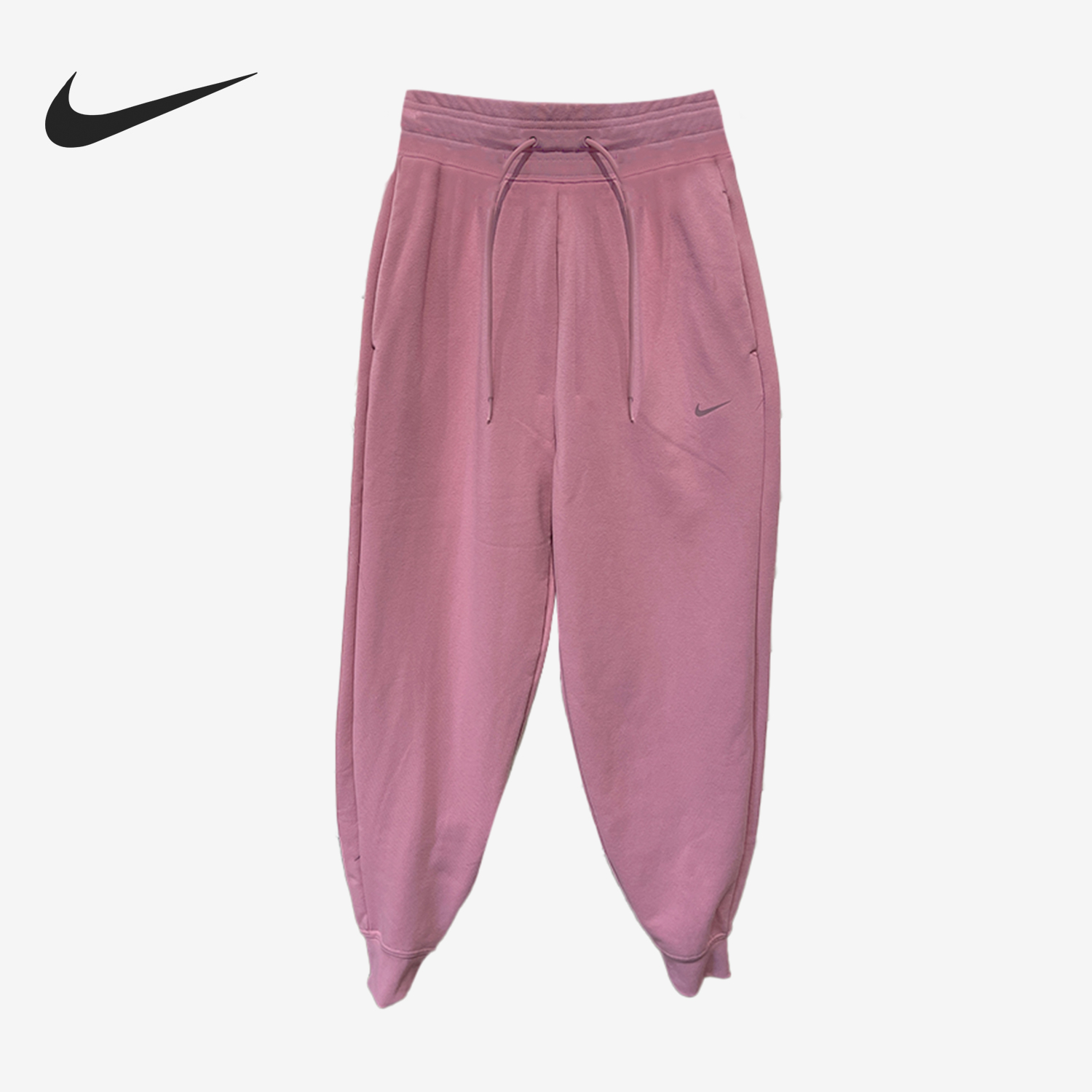 耐克女士针织休闲运动束脚长裤