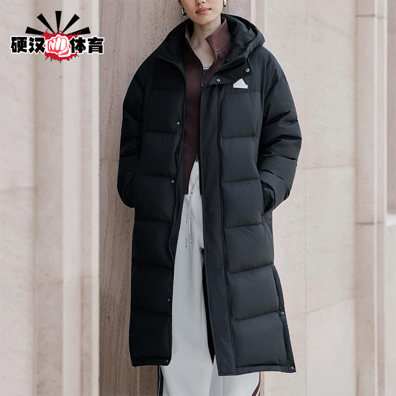 Adidas/阿迪达斯正品V LONG DOWN UG男女长款保暖羽绒服KF6741