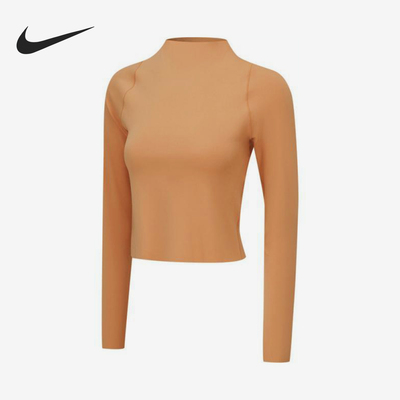 Nike/耐克正品春季新款女士瑜伽健身训练长袖T恤FN3023-856