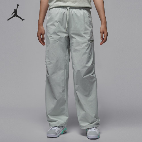 Nike/耐克正品JORDAN女士防晒梭织宽松透气长裤HQ8893-034